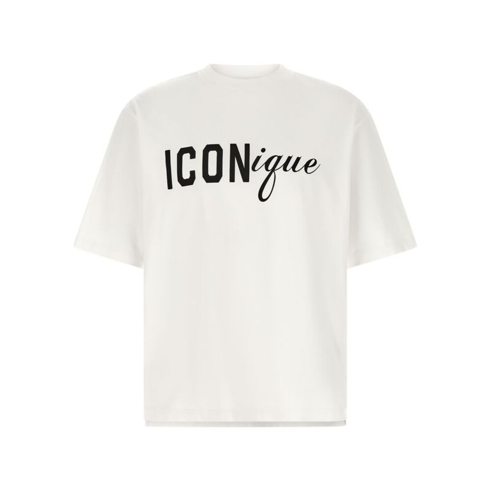 Dsquared² White Cotton Men's T-Shirt